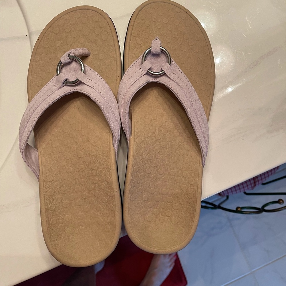 Vionic Sandals, size 10M, light Pink, like new!